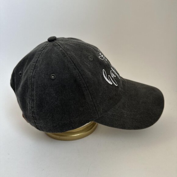 Happy Bee Dad Hat Embroidered Cap Adjustable Leather Strap Back Adams Headwear - Picture 5 of 12